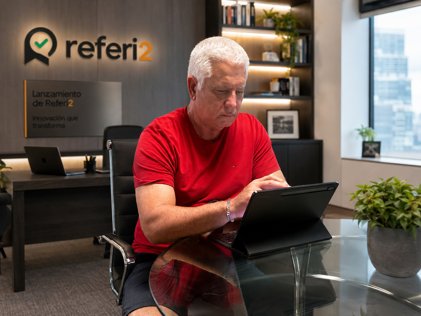 Ramón Reinoso. CEO Referi2