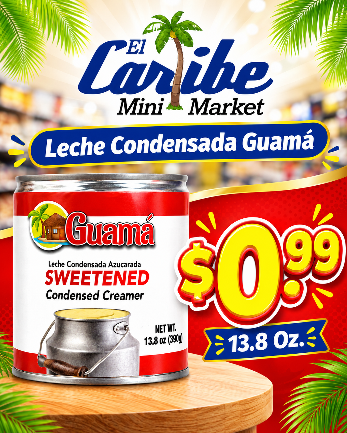 Leche Condensada a $0.99